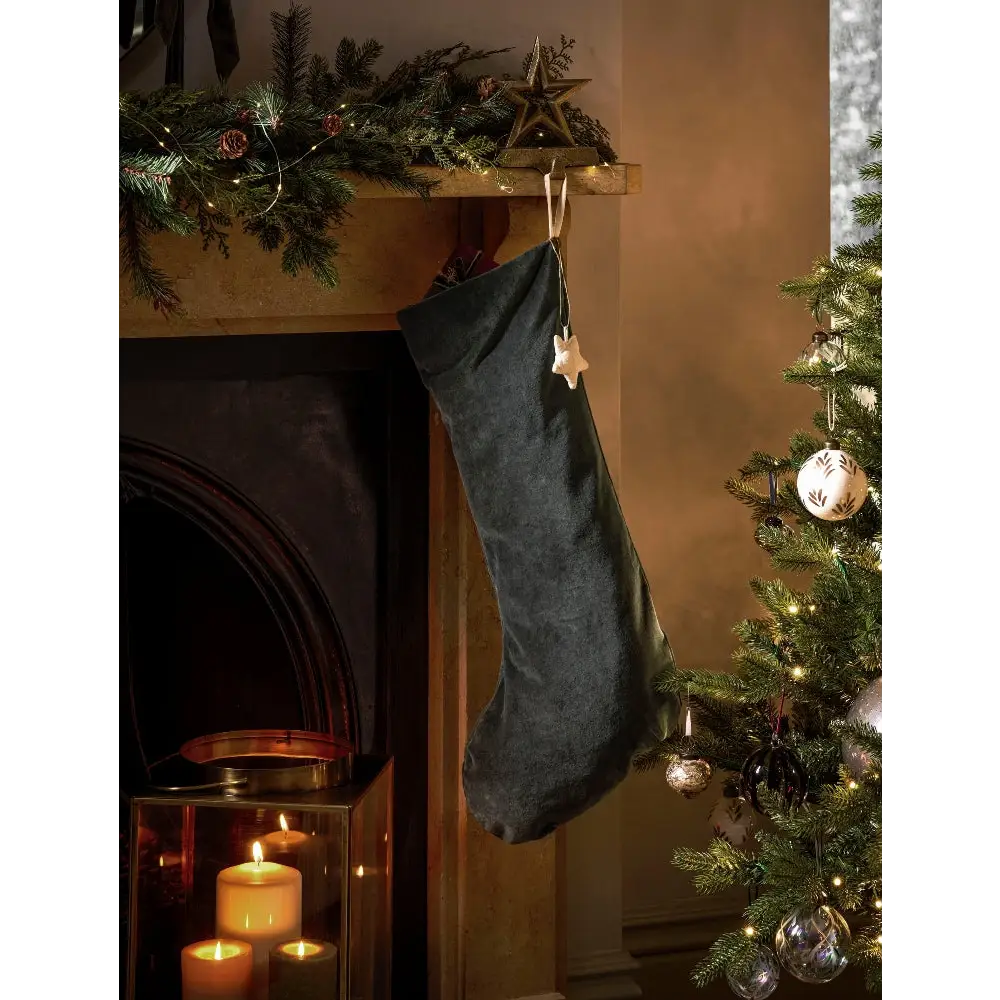 Hyde Christmas Stocking Fern