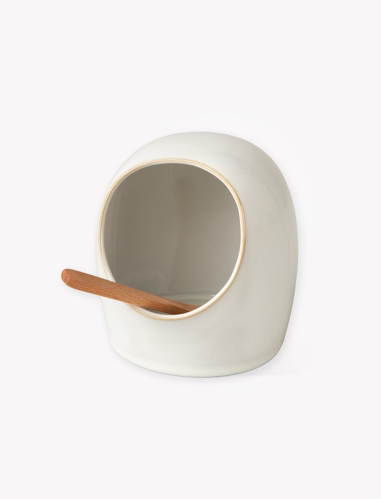 Ithaca Salt Cellar White
