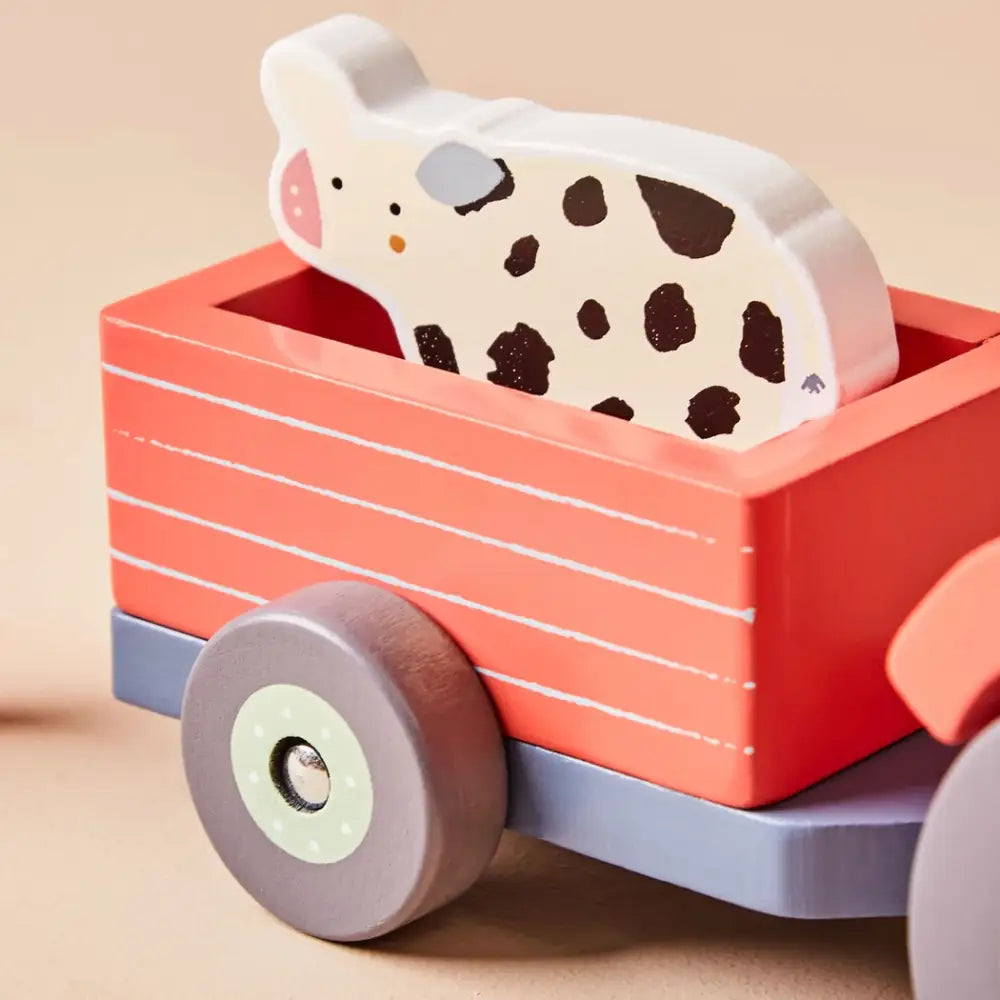 Just Bee Kids Wooden Tractor Toy Fsc®