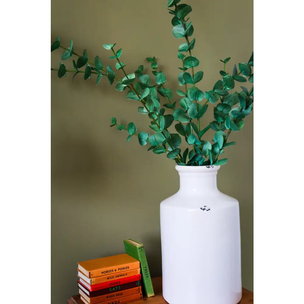 Large Cineraria Eucalyptus Spray