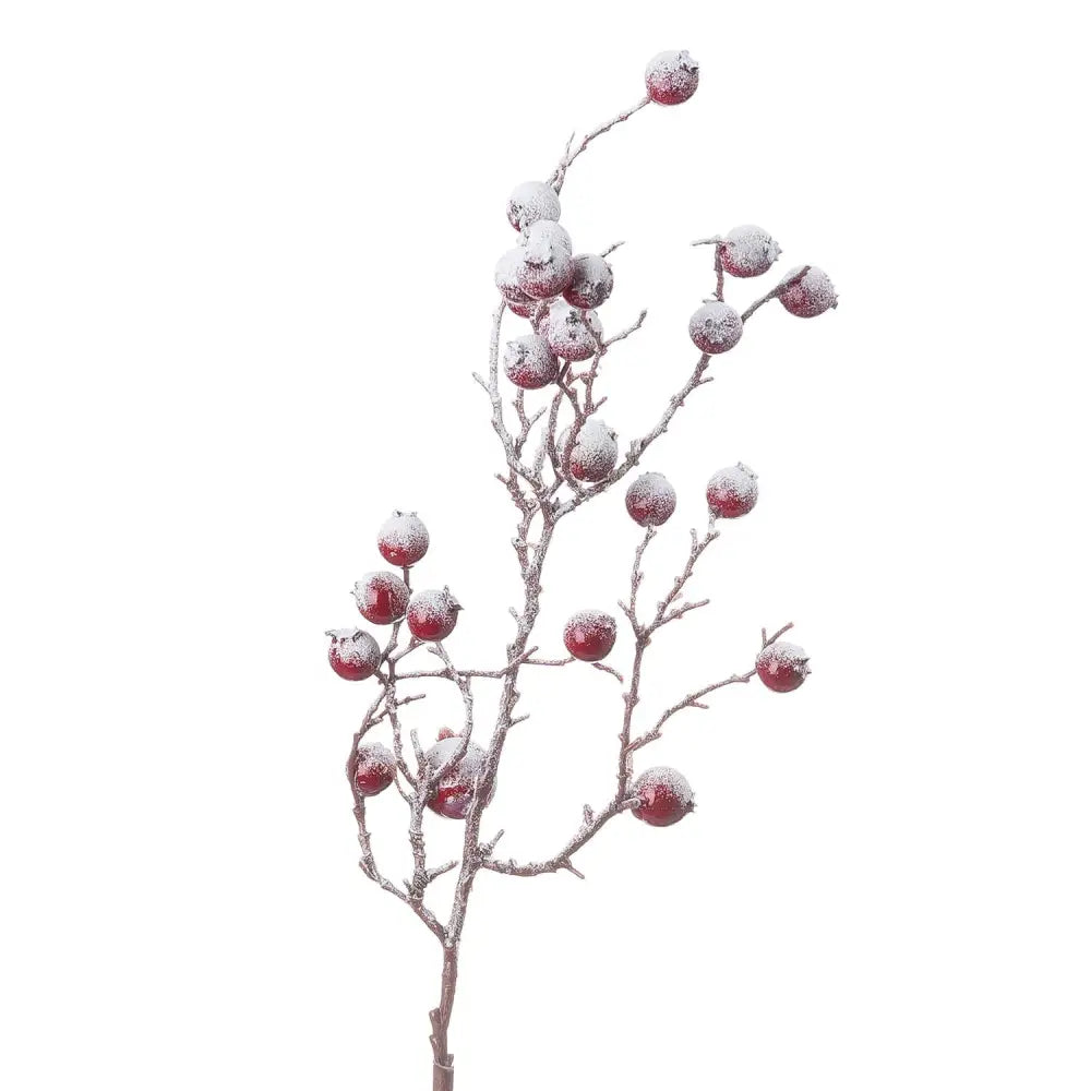 Large Red Festive Berry Stem