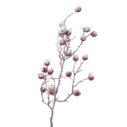 Large Red Festive Berry Stem