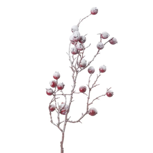 Large Red Festive Berry Stem