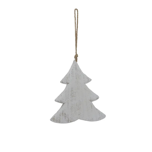 Large Whitewashed Rustic Hanging Tree
