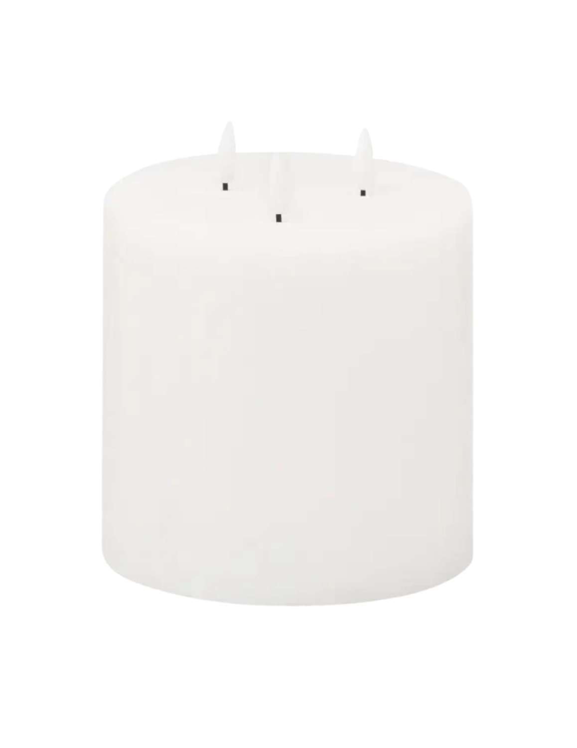 Luxe Collection Natural Glow 6x6 Led White Candle