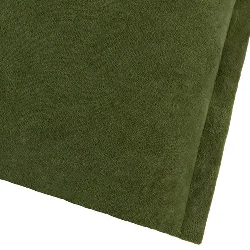 Merton Rectangular Velvet Cushion Olive Oil image 3