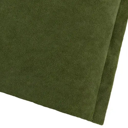 Merton Rectangular Velvet Cushion Olive Oil image 3