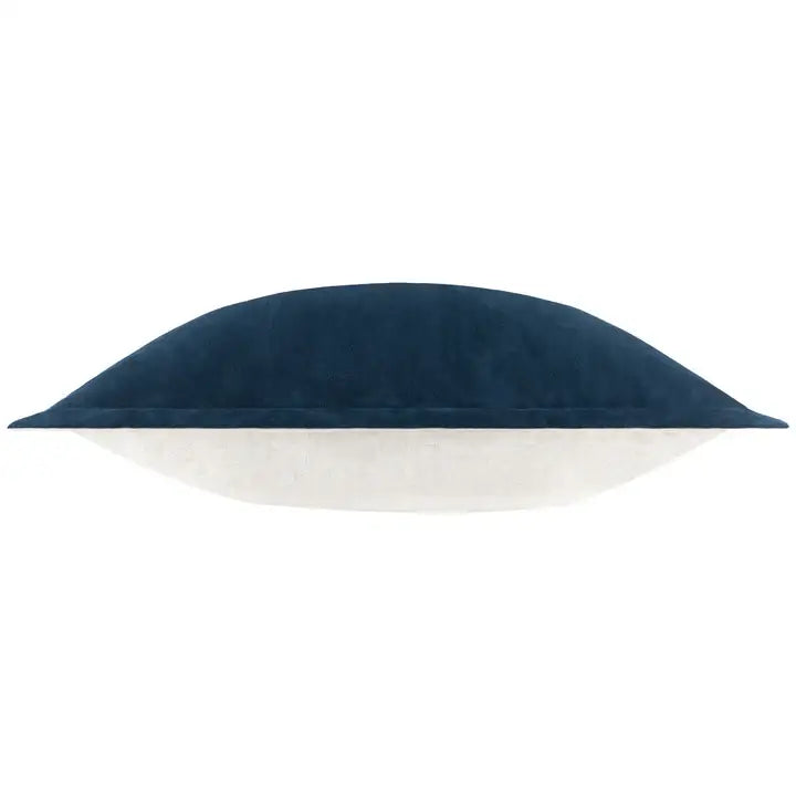 Merton Square Velvet Cushion Indigo image 1