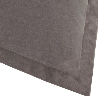 Merton Square Velvet Cushion Taupe image 1
