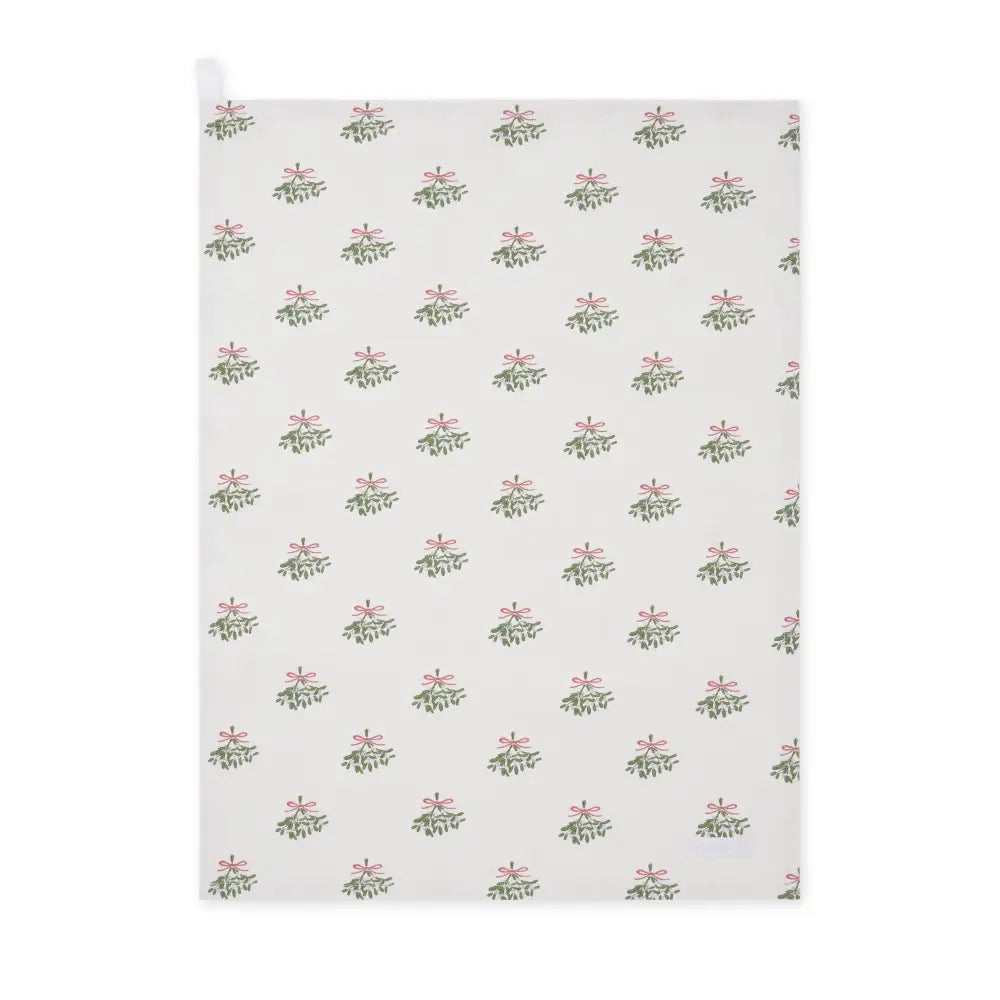 Mistletoe Tea Towel