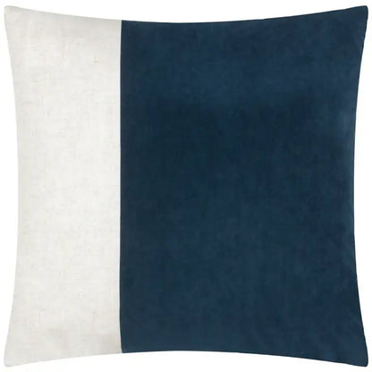 Morden Soft-Washed Velvet Cushion Indigo image 0