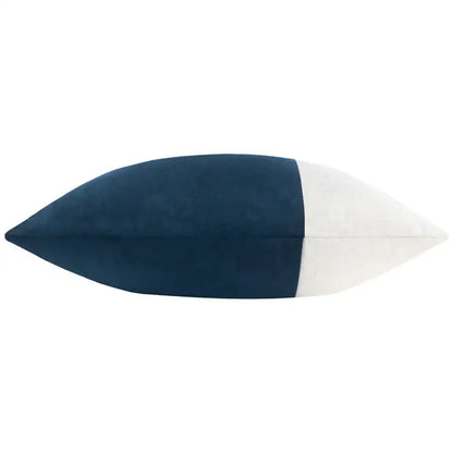Morden Soft-Washed Velvet Cushion Indigo image 2
