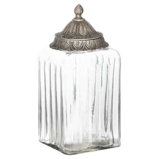 Moroccan Style Lidded Display Jar - Large