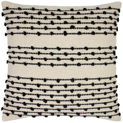 Mossa Cushion Natural/Black image 0