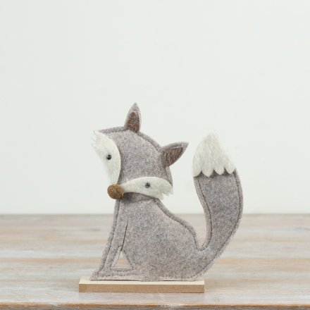 Neutral Felt Fox