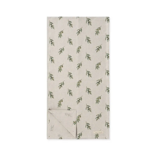 Olive Linen Table Runner image 0