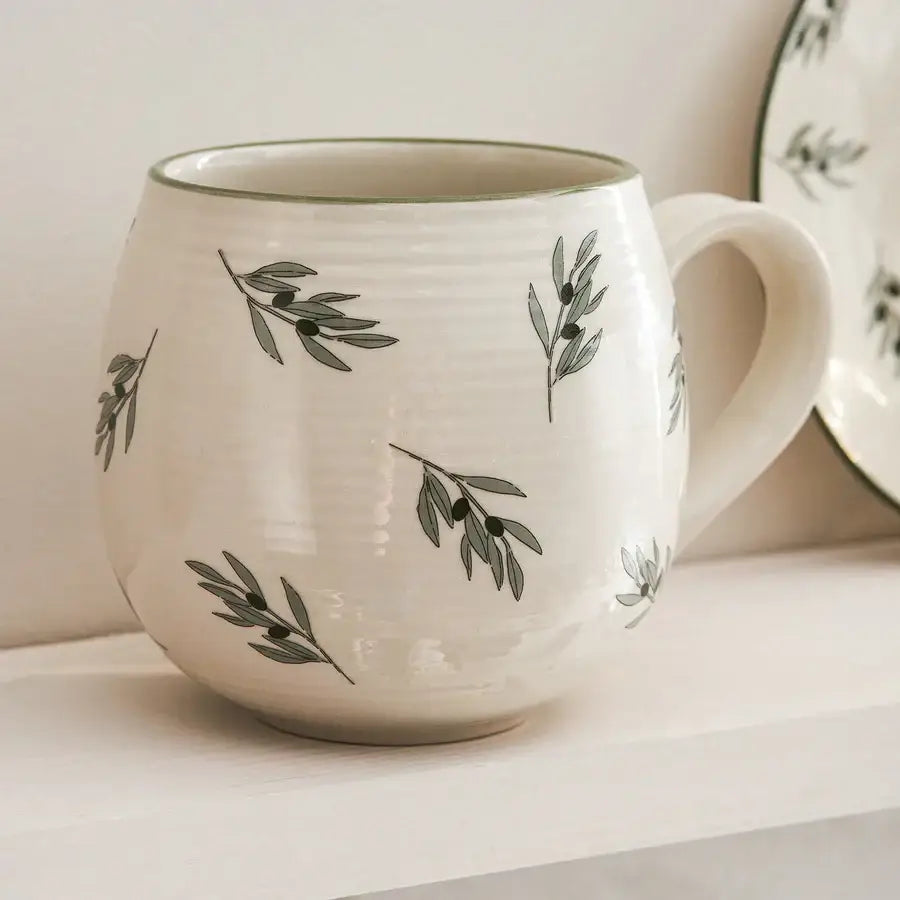 Olive Stoneware Mug image 1