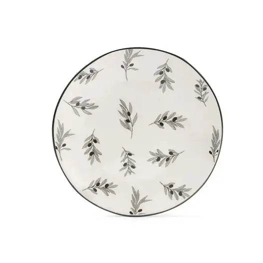 Olive Stoneware Stone Side Plate image 0