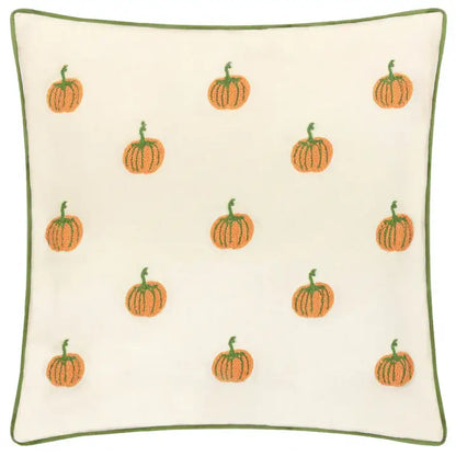 Pumpkin Spice Tufted Velvet Cushion