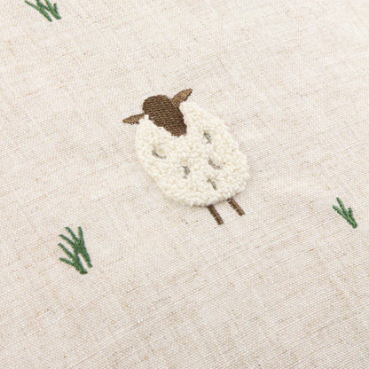 Ramble Sheep Tufted Cushion Natural