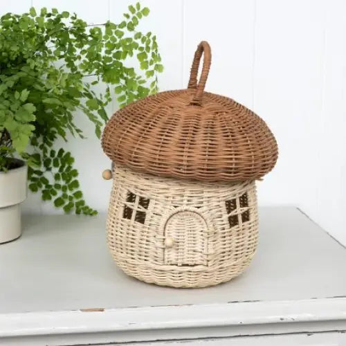 Rattan Mushroom House