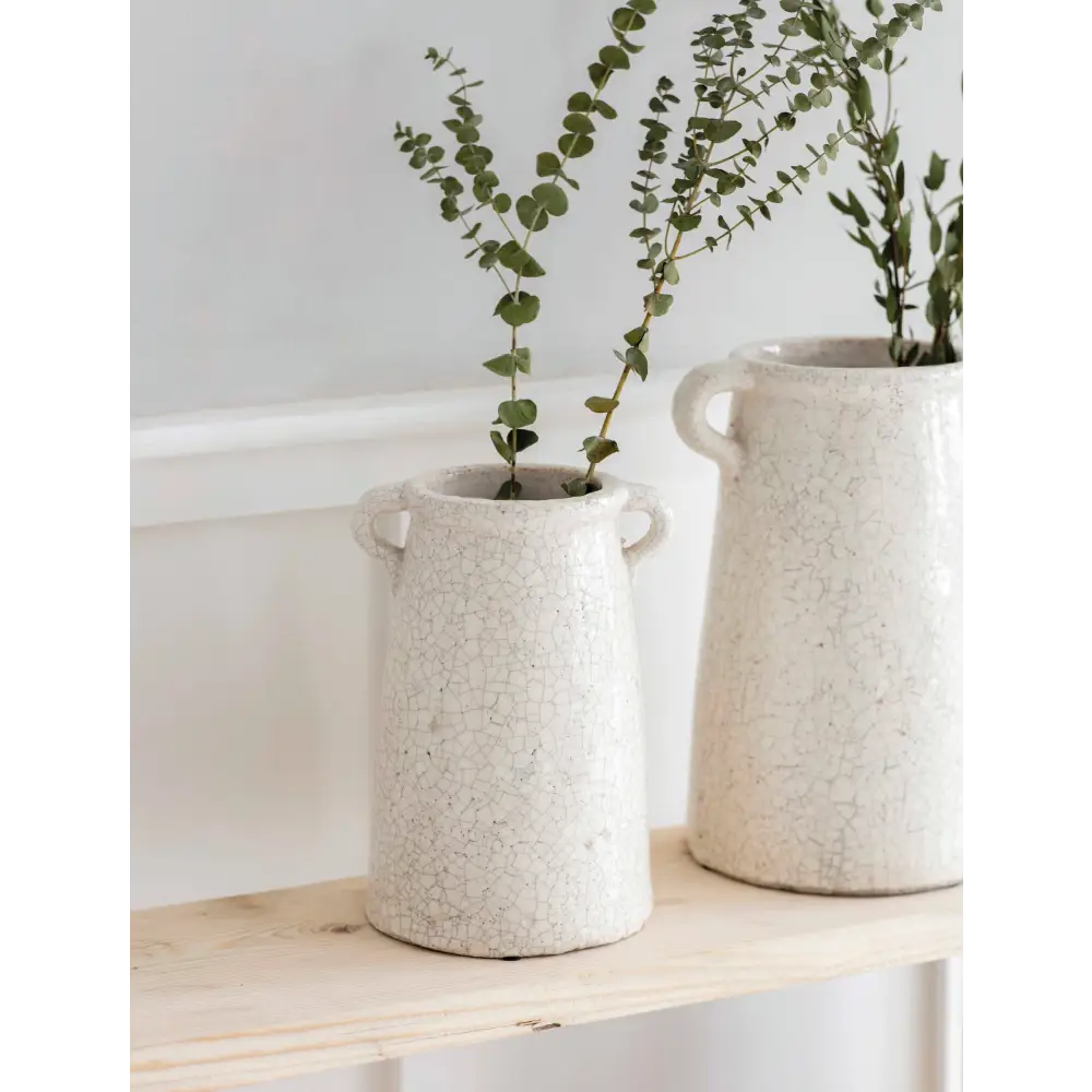 Ravello Vase Small White Vase