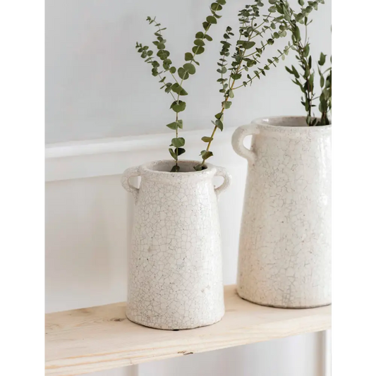 Ravello Vase Small White Vase