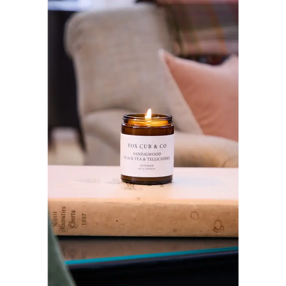 Sandalwood Black Tea & Tellicherry Candle