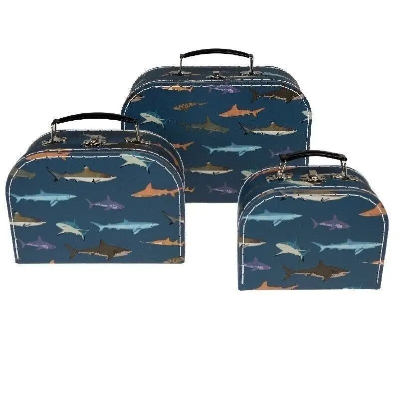 Sharks Storage Cases Set of 3