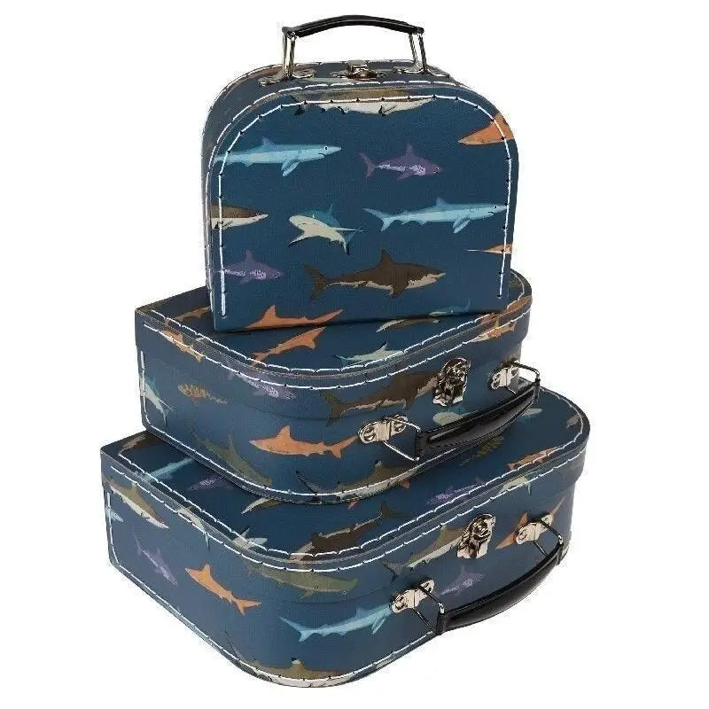 Sharks Storage Cases Set of 3