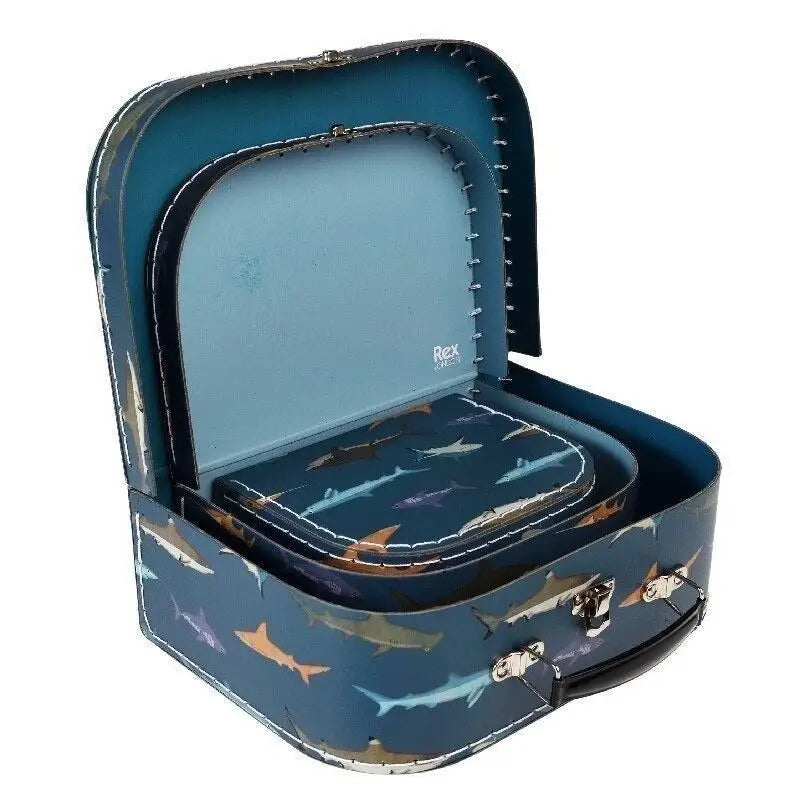 Sharks Storage Cases Set of 3