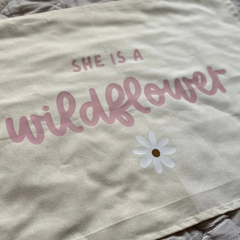 She Is A Wildflower Wall Hanging