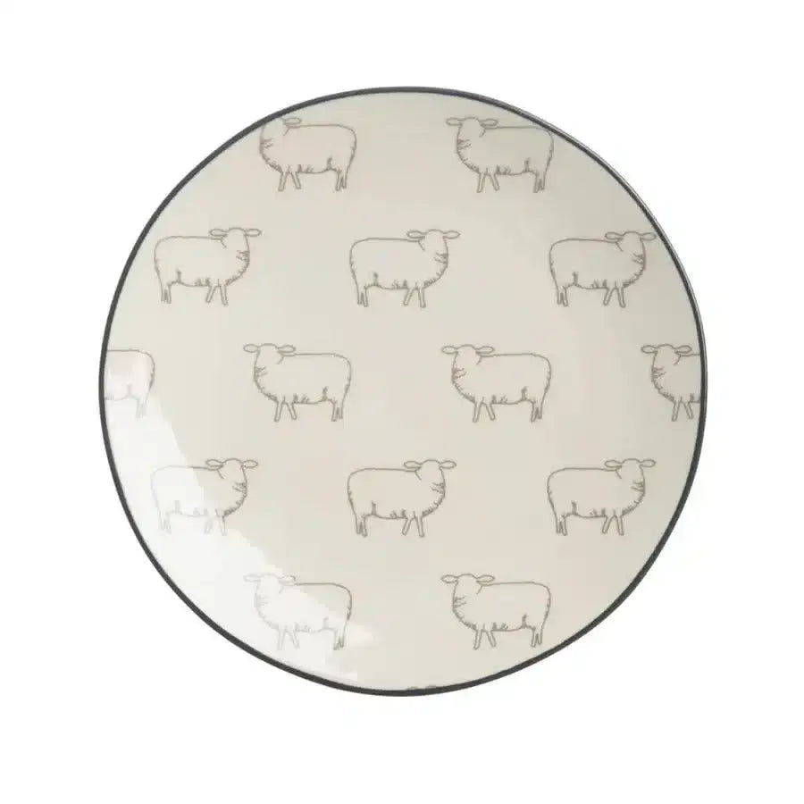 Sheep Stoneware Small Side Plate image 0