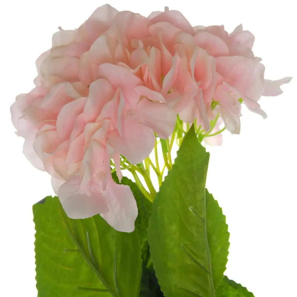 Single Pink Hydrangea Stem image 1