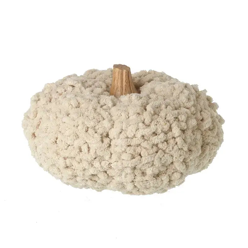 Small Looped Pumpkin with Wooden Stem