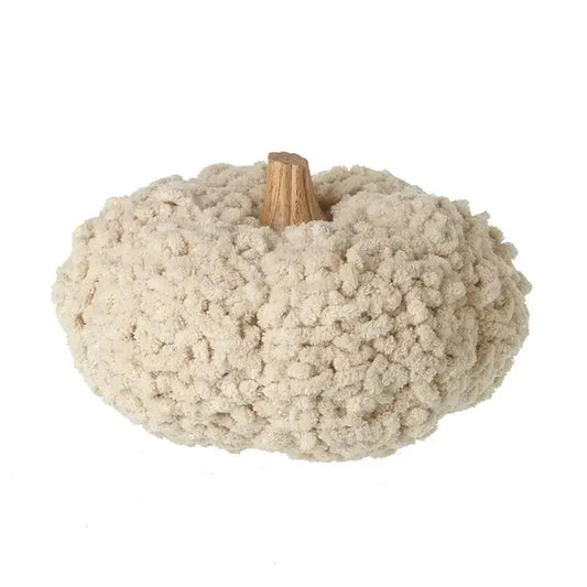 Small Looped Pumpkin with Wooden Stem