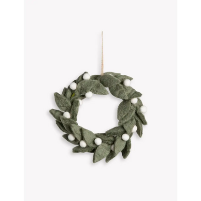 Southwold Mistletoe Wreath Rosemary
