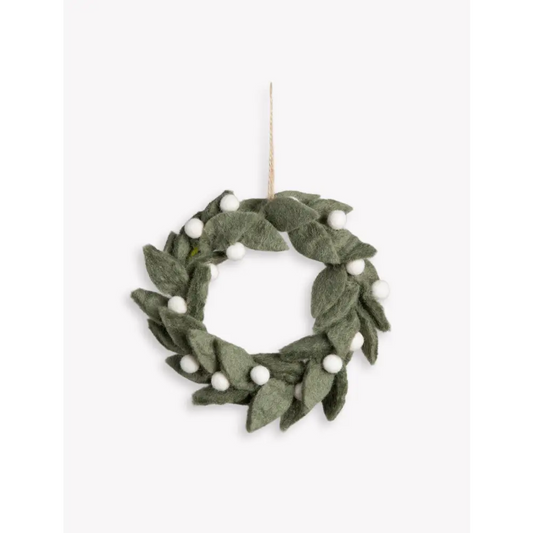 Southwold Mistletoe Wreath Rosemary