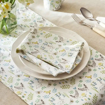 Spring Chicken Napkins (Set of 4) image 1