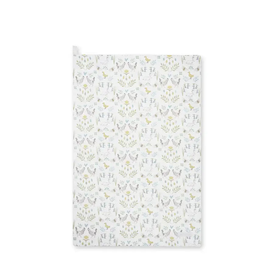 Spring Chicken Tea Towel image 0