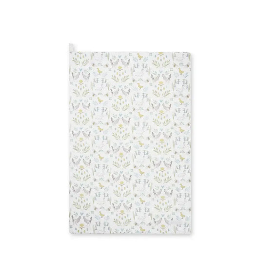 Spring Chicken Tea Towel image 0
