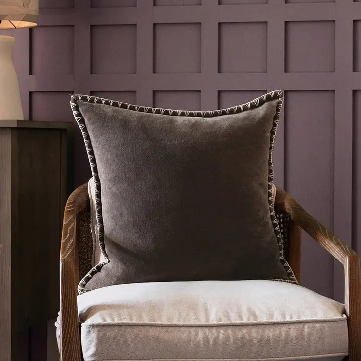 Stitch Embroidered Cushion Iron