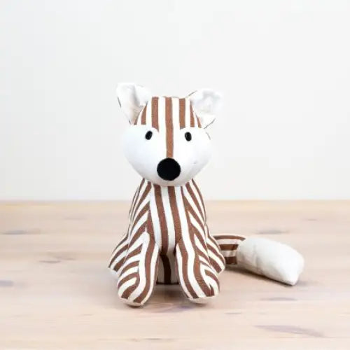 Stripped Fox Doorstop