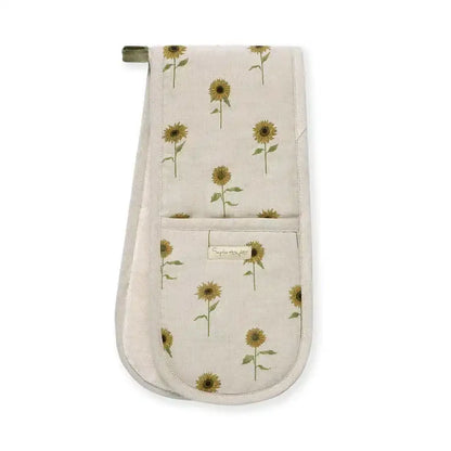 Sunflower Linen Double Oven Glove image 0