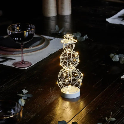 Table Wire Snowman