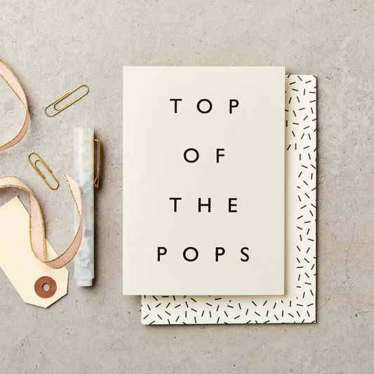 Top of the Pops Father’s Day Card