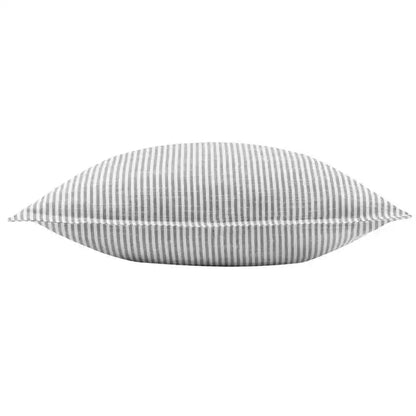 Truro Stripe Reversible Cushion Grey image 3