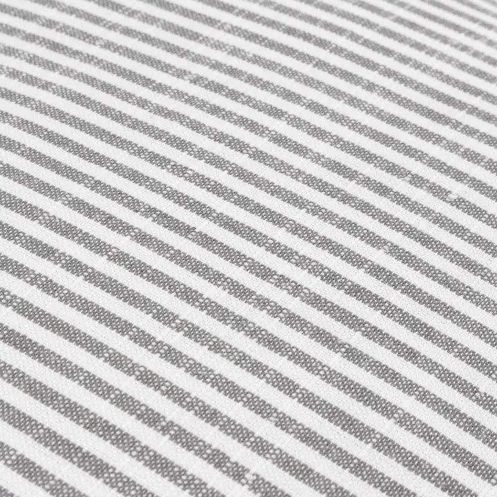Truro Stripe Reversible Cushion Grey image 4