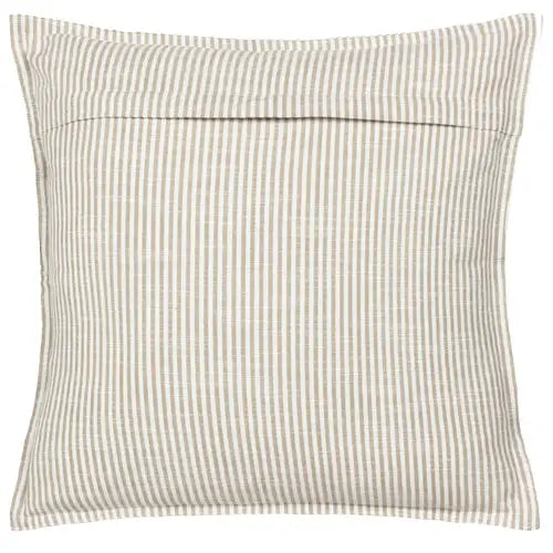 Truro Stripe Reversible Cushion Natural