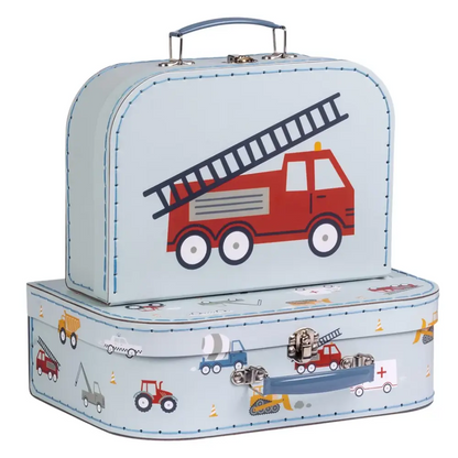 Vehicles Suitcase Set of 2